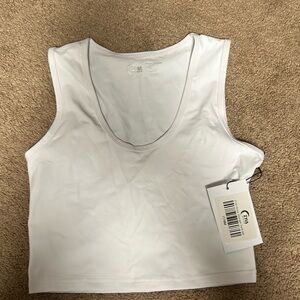 Zyia white tank top (Medium)